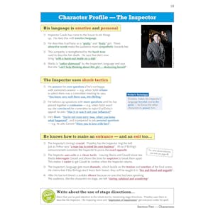 An Inspector Calls Study & Workbook Pack (Ages 14-16) Look Inside Image 4