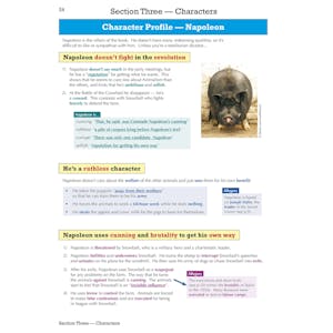 Animal Farm Study & Workbook Pack (Ages 14-16) Look Inside Image 3