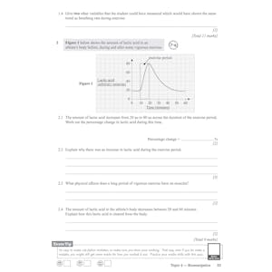 GCSE Biology AQA Higher Exam Practice Workbook Look Inside Image 16