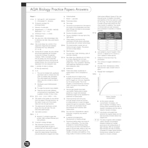 AQA GCSE Biology Exam Workbook (Ages 14-16) Look Inside Image 3