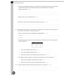 AQA GCSE Biology Exam Workbook (Ages 14-16) Look Inside Image 4