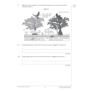 AQA GCSE Biology Practice Papers Higher Pack 2 (Ages 15-16) Look Inside Image 3