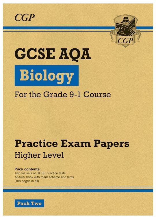 AQA GCSE Biology Practice Papers Higher Pack 2 (Ages 15-16)