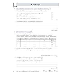 GCSE Chemistry AQA Higher Exam Practice Workbook Look Inside Image 8