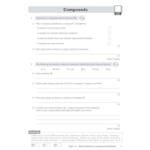 GCSE Chemistry AQA Higher Exam Practice Workbook Look Inside Image 9