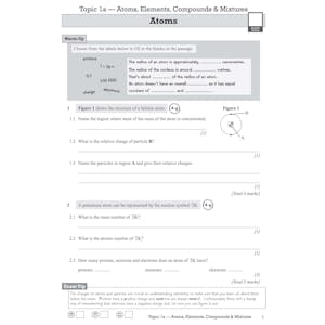 GCSE Chemistry AQA Higher Exam Practice Workbook Look Inside Image 7