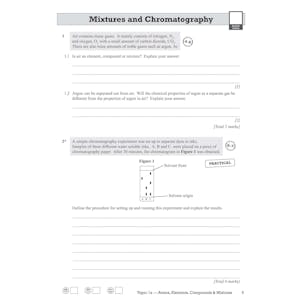 GCSE Chemistry AQA Higher Exam Practice Workbook Look Inside Image 11