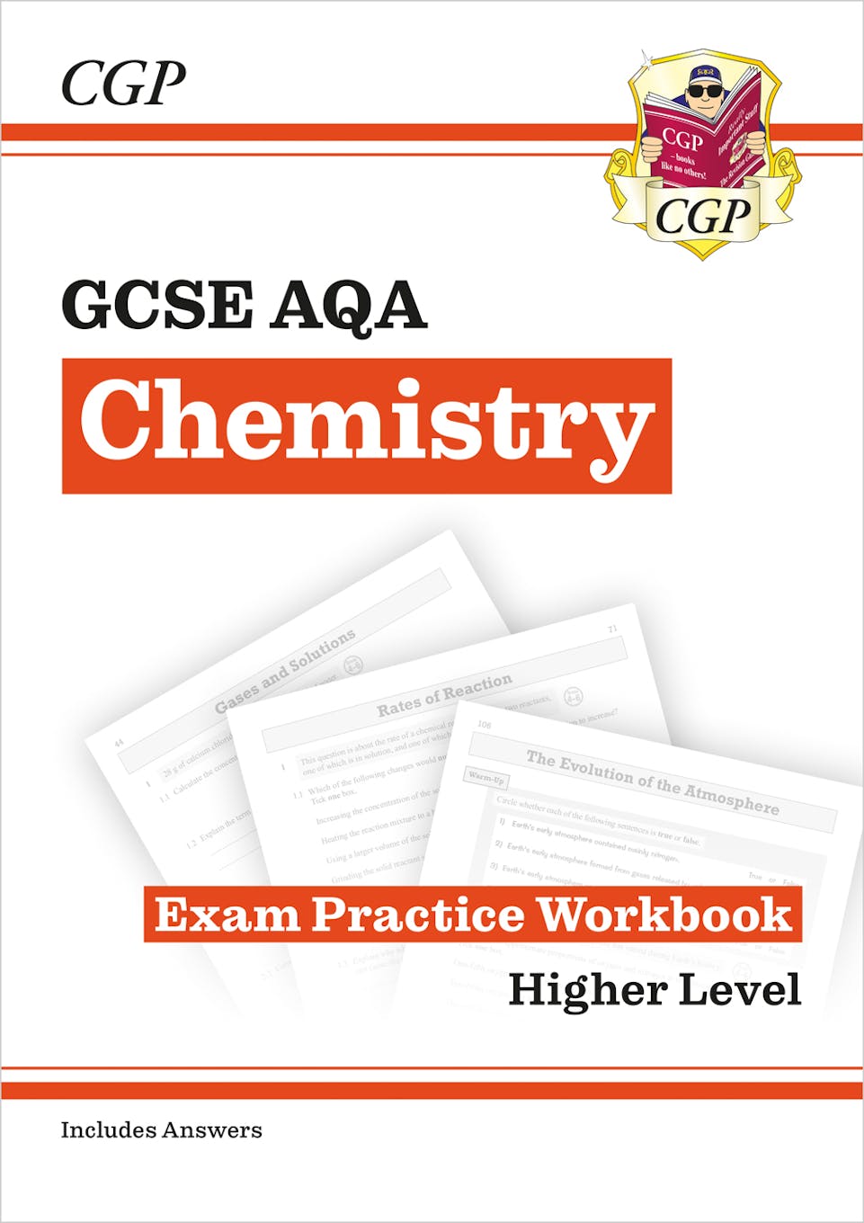 GCSE Chemistry AQA Higher Exam Practice Workbook Main Image