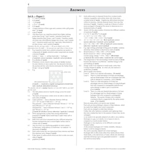 AQA GCSE Chemistry Practice Papers Higher Pack 1 (Ages 15-16) Look Inside Image 5