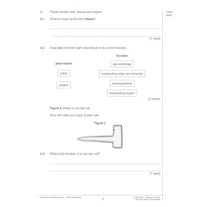 AQA GCSE Combined Science Practice Papers Foundation Pack 1 (Ages 15-16) Look Inside Image 3
