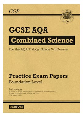 AQA GCSE Combined Science Practice Papers Foundation Pack 1 (Ages 15-16)