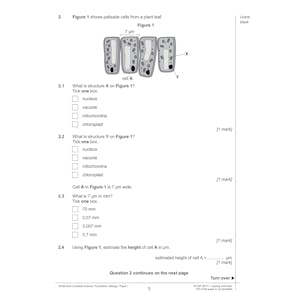 AQA GCSE Combined Science Practice Papers Foundation Pack 2 (Ages 15-16) Look Inside Image 2