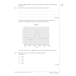 AQA GCSE Combined Science Practice Papers Higher Pack 2 (Ages 15-16) Look Inside Image 3