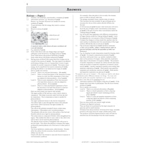 AQA GCSE Combined Science Practice Papers Higher Pack 2 (Ages 15-16) Look Inside Image 5