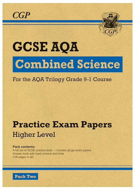 AQA GCSE Combined Science Practice Papers Higher Pack 2 (Ages 15-16)
