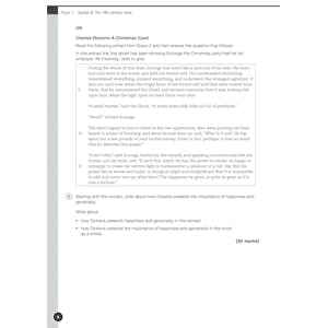 AQA GCSE English Exam Workbook (Ages 14-16) Look Inside Image 1