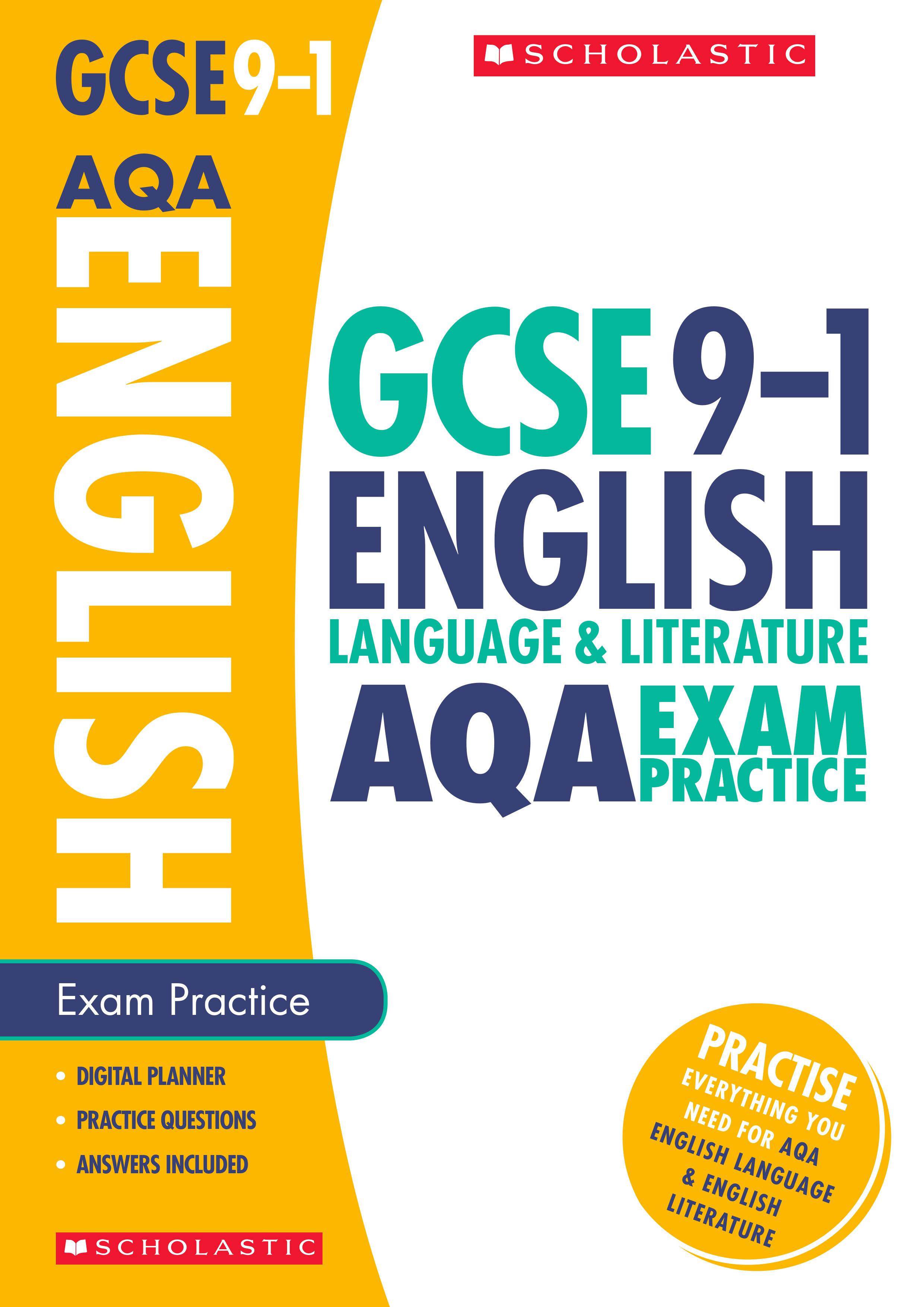 AQA GCSE English Exam Workbook (Ages 14-16)