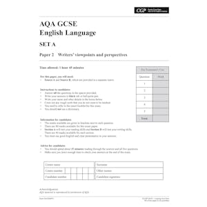 AQA GCSE English Language Practice Papers (Ages 15-16) Look Inside Image 5