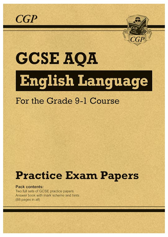 AQA GCSE English Language Practice Papers (Ages 15-16)