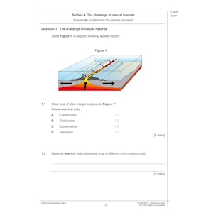 AQA GCSE Geography Practice Papers (Ages 15-16) Look Inside Image 2