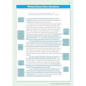 AQA GCSE History Conflict & Tension between East & West Study Guide (Ages 14-16) Look Inside Image 5