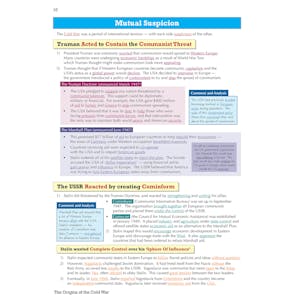 AQA GCSE History Conflict & Tension between East & West Study Guide (Ages 14-16) Look Inside Image 3