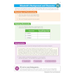 AQA GCSE History Elizabethan England Study Guide (Ages 14-16) Look Inside Image 4