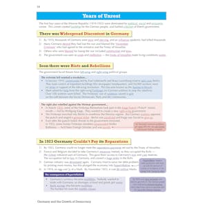 AQA GCSE History Germany 1890-1945 Study Guide (Ages 14-16) Look Inside Image 4