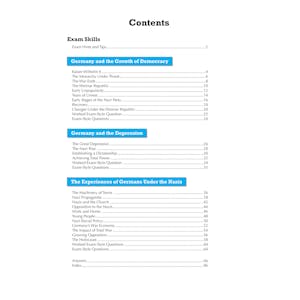 AQA GCSE History Germany 1890-1945 Study Guide (Ages 14-16) Look Inside Image 1