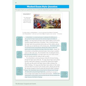 AQA GCSE History Norman England Study Guide (Ages 14-16) Look Inside Image 3