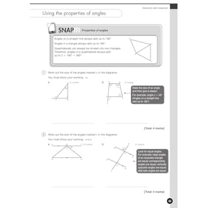 AQA GCSE Maths Exam Workbook Foundation (Ages 14-16) Look Inside Image 2