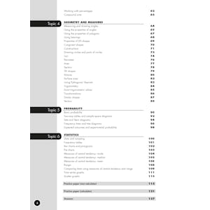AQA GCSE Maths Exam Workbook Foundation (Ages 14-16) Look Inside Image 6