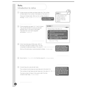 AQA GCSE Maths Exam Workbook Higher (Ages 14-16) Look Inside Image 1