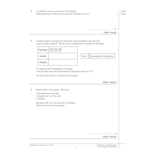 AQA GCSE Maths Practice Papers Foundation (Ages 15-16) Look Inside Image 3