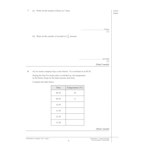 AQA GCSE Maths Practice Papers Foundation (Ages 15-16) Look Inside Image 4