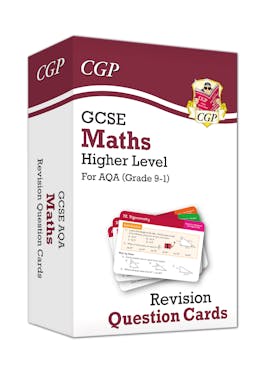 AQA GCSE Maths Revision Question Cards Higher (Ages 15-16)