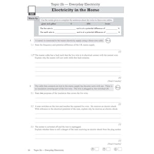 GCSE Physics AQA Higher Exam Practice Workbook Look Inside Image 16