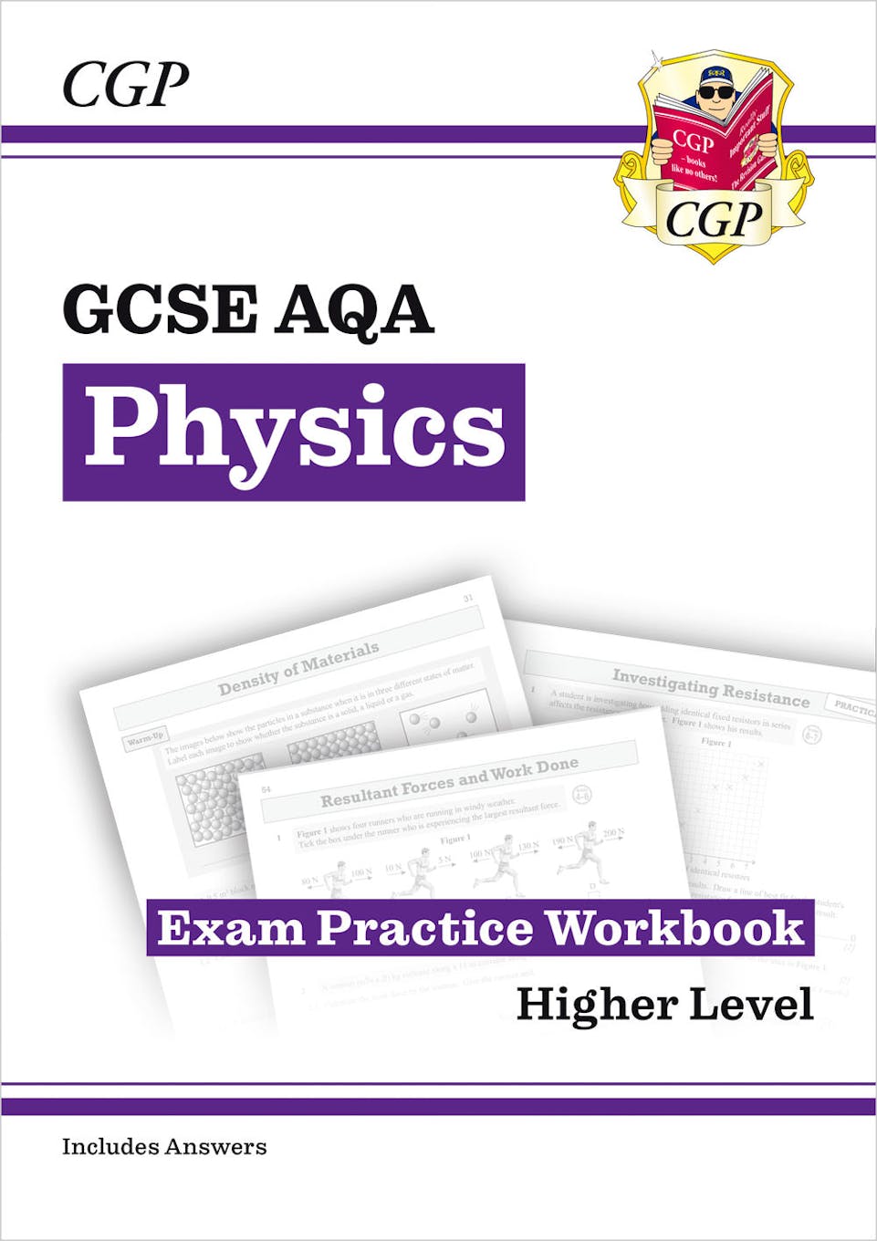 GCSE Physics AQA Higher Exam Practice Workbook Main Image