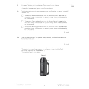 AQA GCSE Physics Practice Papers Higher Pack 1 (Ages 15-16) Look Inside Image 3
