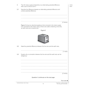 AQA GCSE Physics Practice Papers Higher Pack 2 (Ages 15-16) Look Inside Image 4