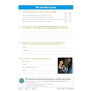 Blood Brothers Workbook (Ages 14-16) Look Inside Image 4