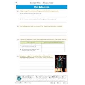 Blood Brothers Workbook (Ages 14-16) Look Inside Image 3
