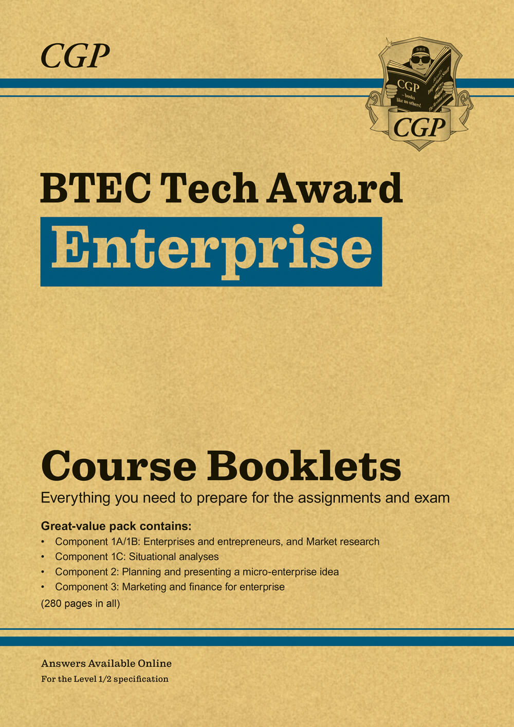 BTEC Tech Award in Enterprise: Course Booklets Pack (with Online Edition)