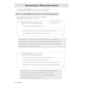 BTEC Tech Award in Health & Social Care: Exam Practice Workbook (for courses starting in 2022) Look Inside Image 5
