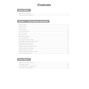 BTEC Tech Award in Health & Social Care: Exam Practice Workbook (for courses starting in 2022) Look Inside Image 1