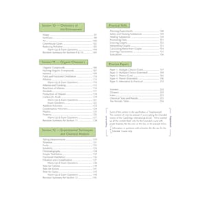 Cambridge International GCSE Chemistry Complete Revision & Practice - for exams in 2023 & Beyond Look Inside Image 2