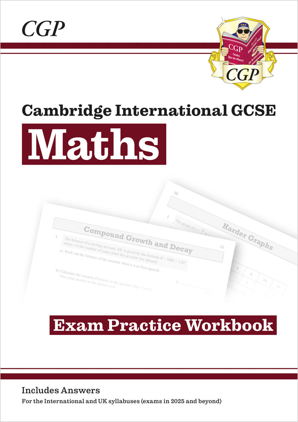 Cambridge International GCSE Maths Exam Practice Workbook: Core & Extended