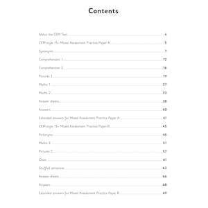 CEM 11+ Practice Papers (Ages 9-10) Look Inside Image 1