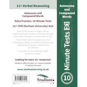 CEM 11+ Verbal Reasoning Vocabulary Skills Pack (Ages 9-11) Look Inside Image 2