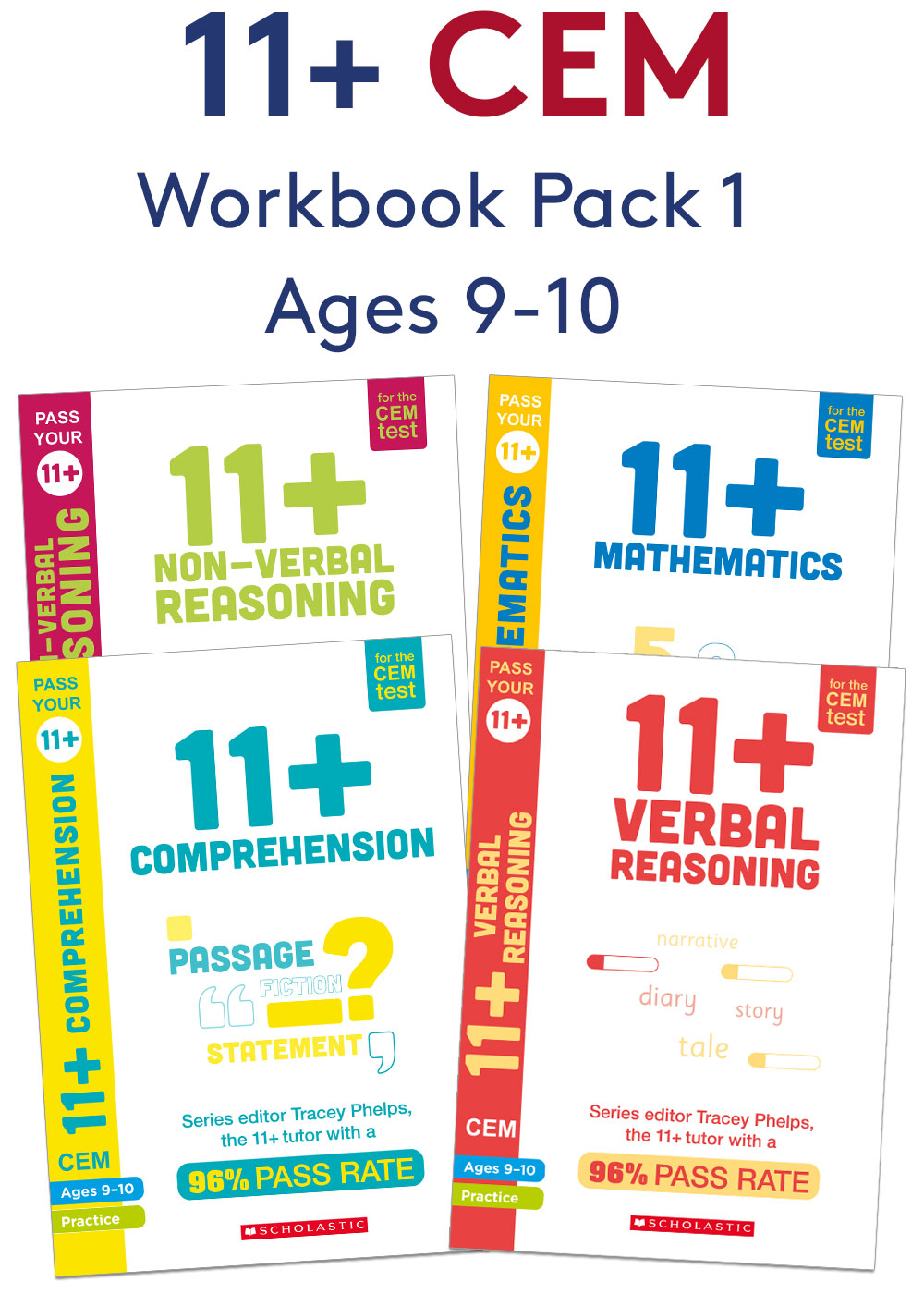 CEM 11+ Workbook Pack 1 (Ages 9-10)